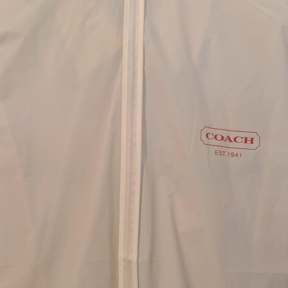 NWT Coach suede leather jacket coat women Sz 12 - Picture 7 of 9